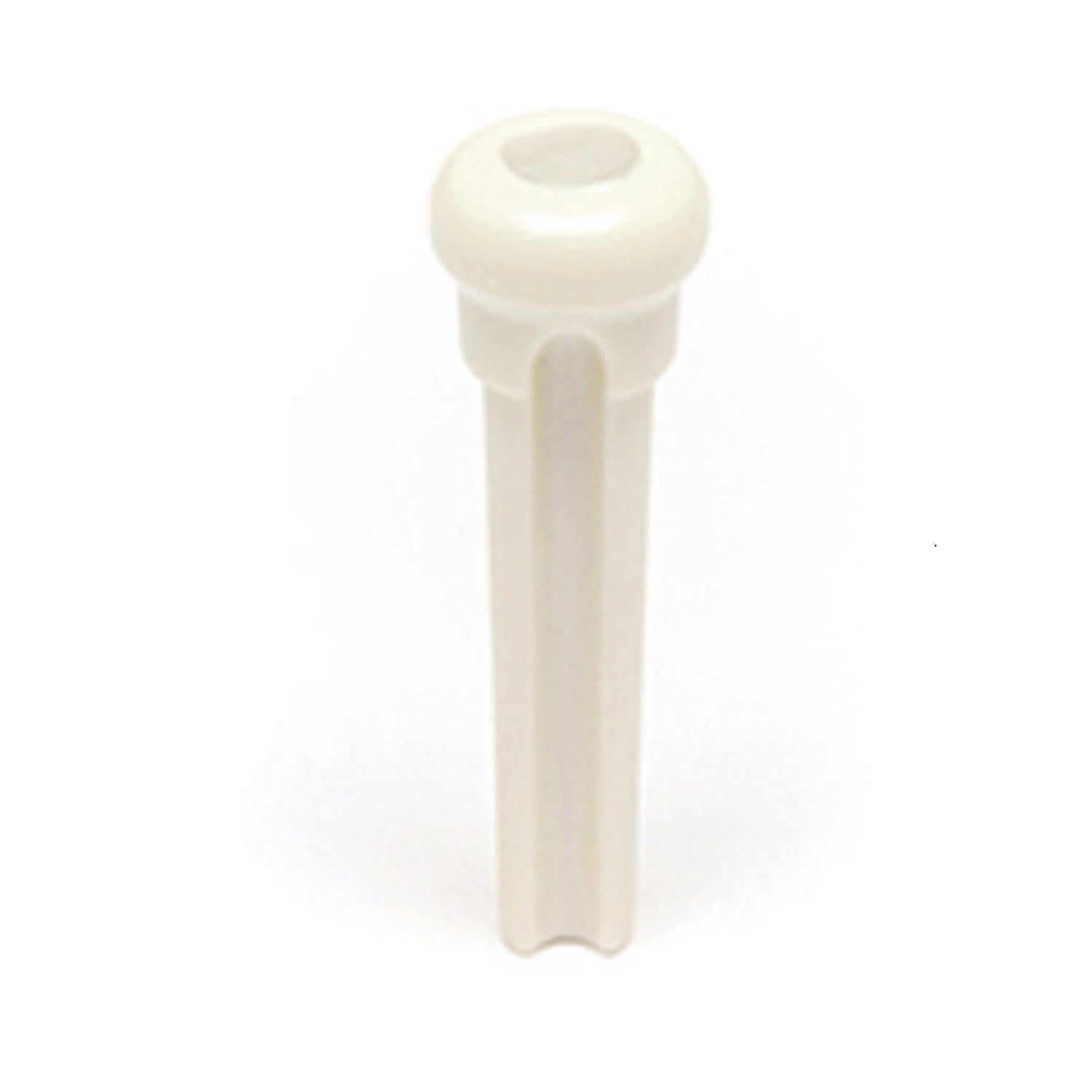 TUSQ Bridge Pins 4mm White / Mother-of-Pearl Dot (6 Pcs)