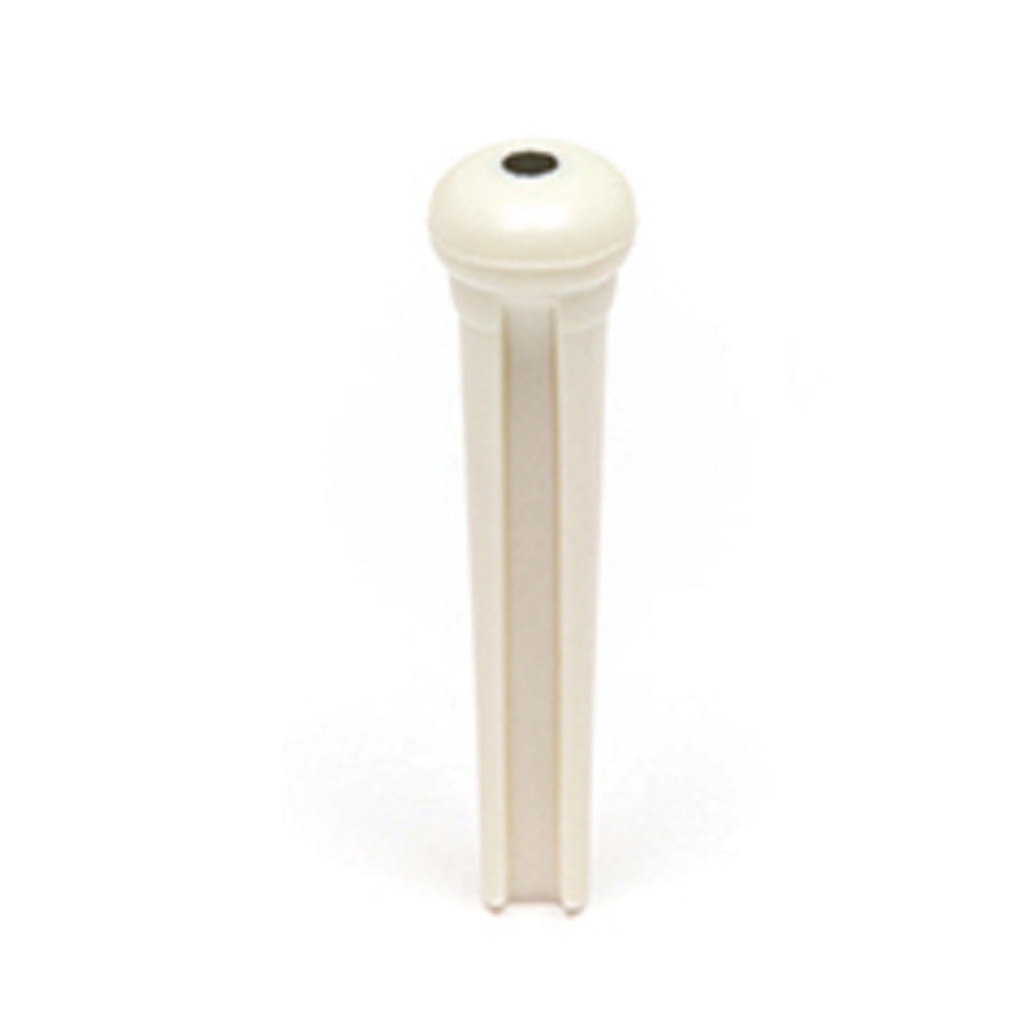 TUSQ Bridge Pins Martin Style 2mm White / Black Dot (6 Pcs)