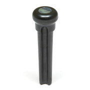 TUSQ Bridge Pins 4mm Black / Paua Dot (6 Pcs)