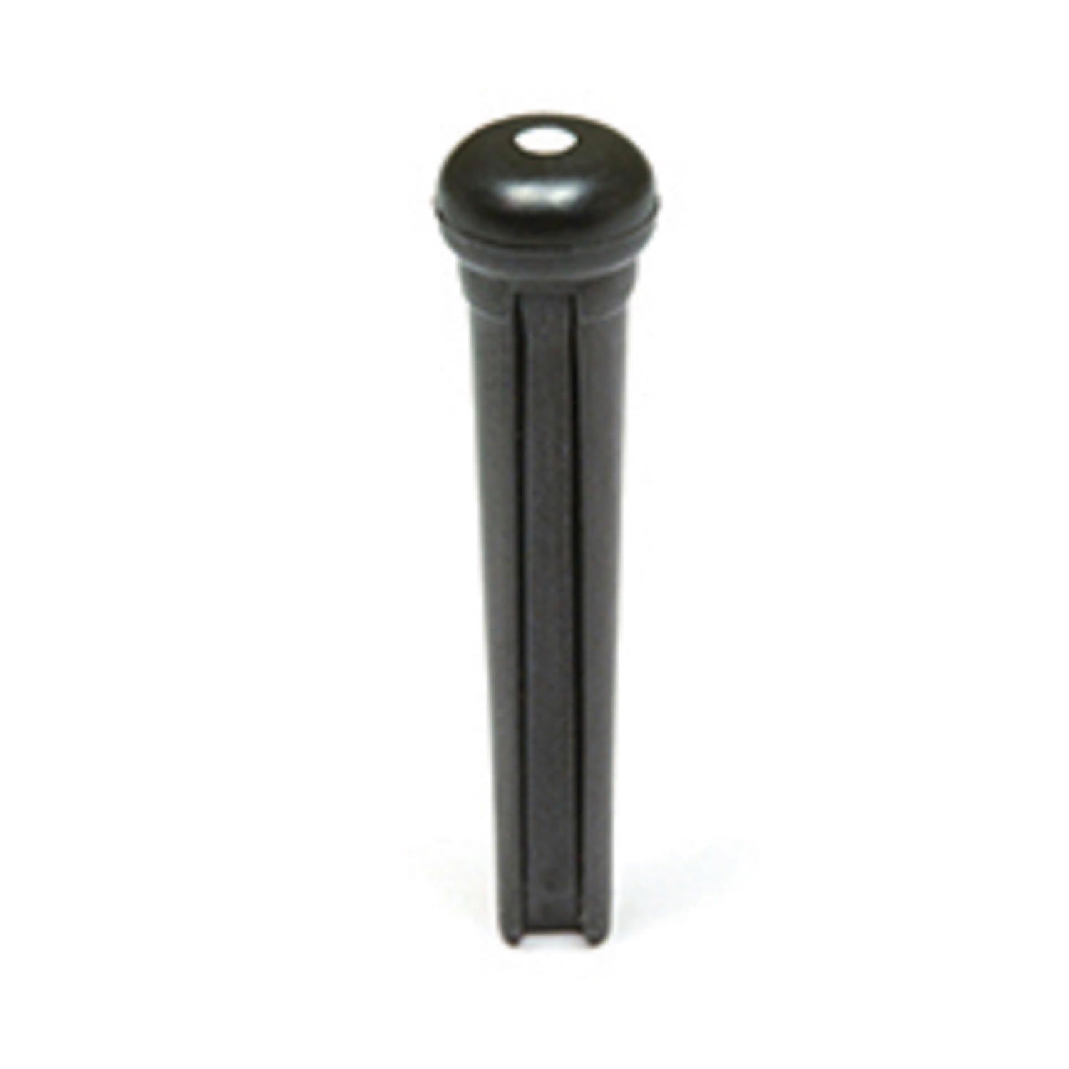 TUSQ Bridge Pins Martin Style 2mm Black / White Dot (6 Pcs)