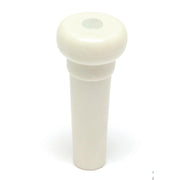 TUSQ End Pin White / Mother-Of-Pearl Dot