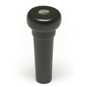 TUSQ End Pin Black  / Paua Dot