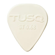 TUSQ Standard Pick .68mm White (Bright) - 6 Pack
