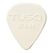 TUSQ Standard Pick .88mm White (Bright) - 6 Pack