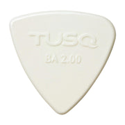 TUSQ Bi-Angle Pick 2mm White (Bright) 4 Pack