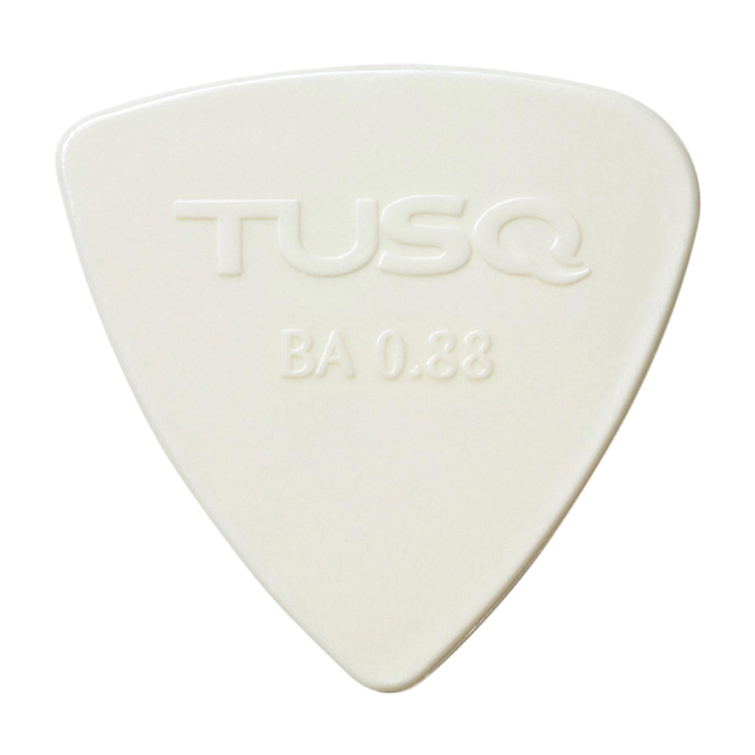 TUSQ Bi-Angle Pick .88mm White (Bright) 4 Pack