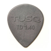 TUSQ Tear Drop Pick 1.4mm Gray (Deep) 6 Pack
