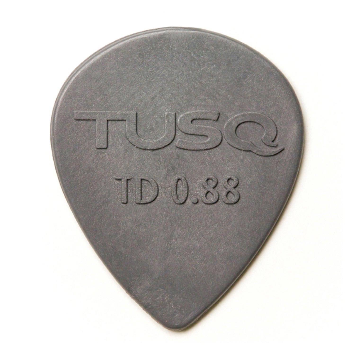 TUSQ Tear Drop Pick .88mm Gray (Deep) 6 Pack