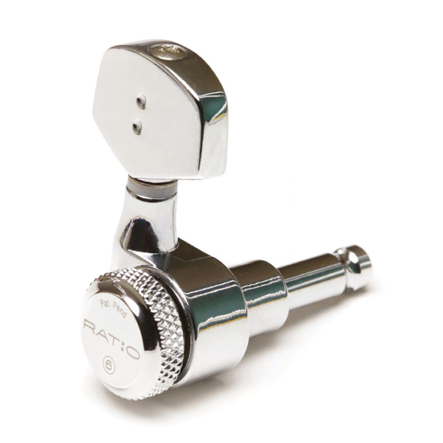 TUSQ Electric Locking 3+3 Cntemporary Chrome 2 Pin