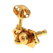 TUSQ Acoustic 3+3 Skeleton Button Gold
