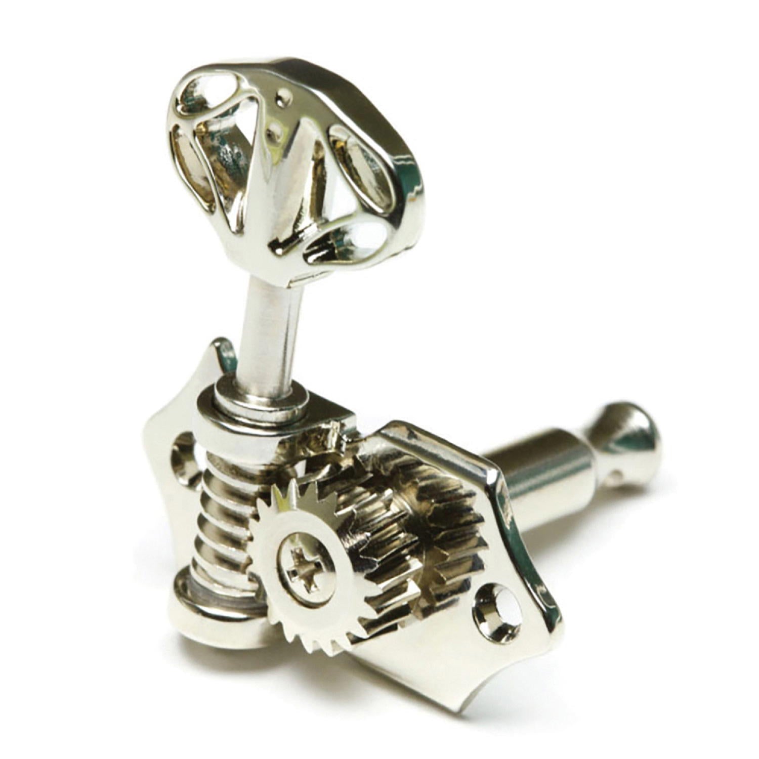 TUSQ Acoustic 3+3 Skeleton Button Nickel