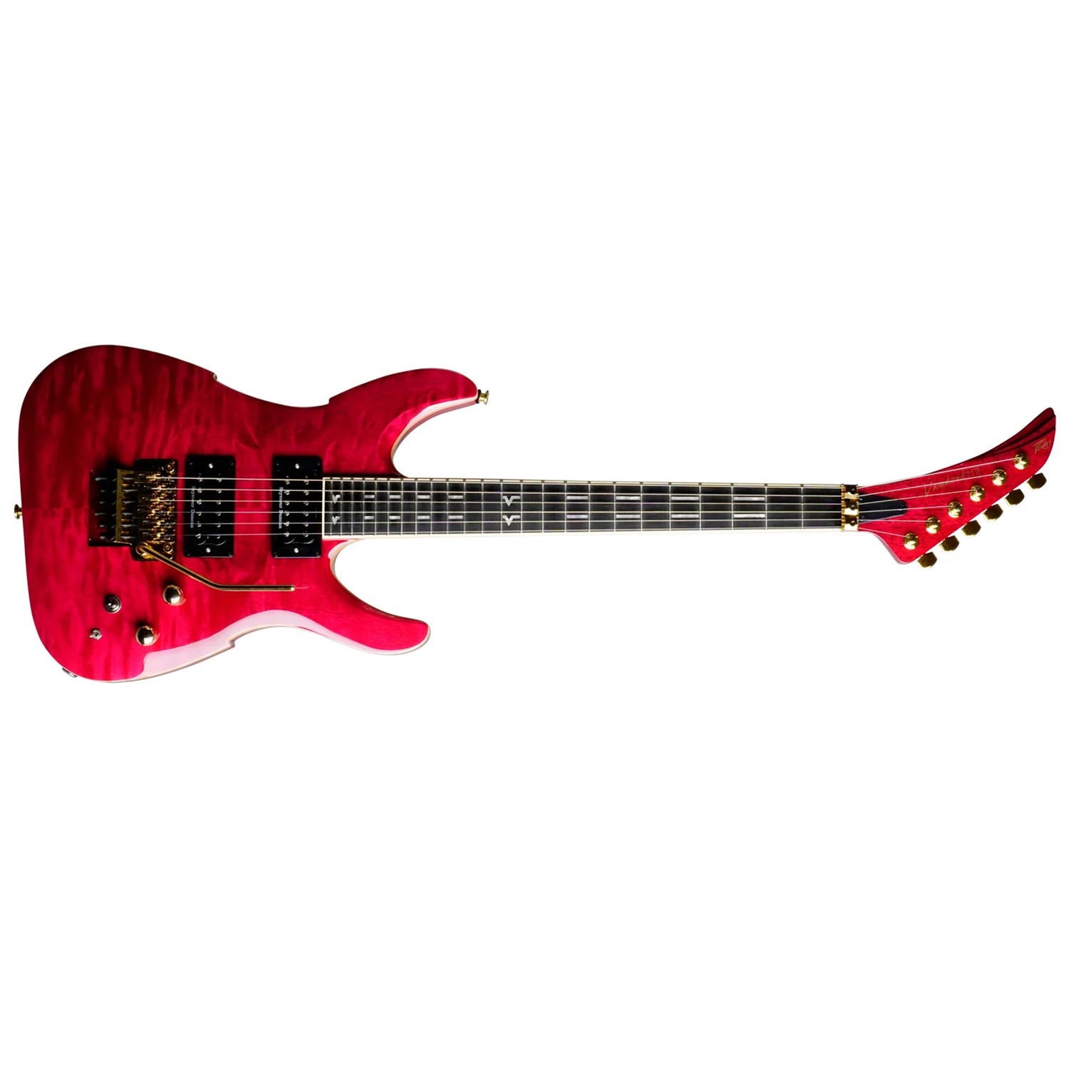 PEAVEY Adrian Vandenberg Signature Guitar - Purple Flame Maple