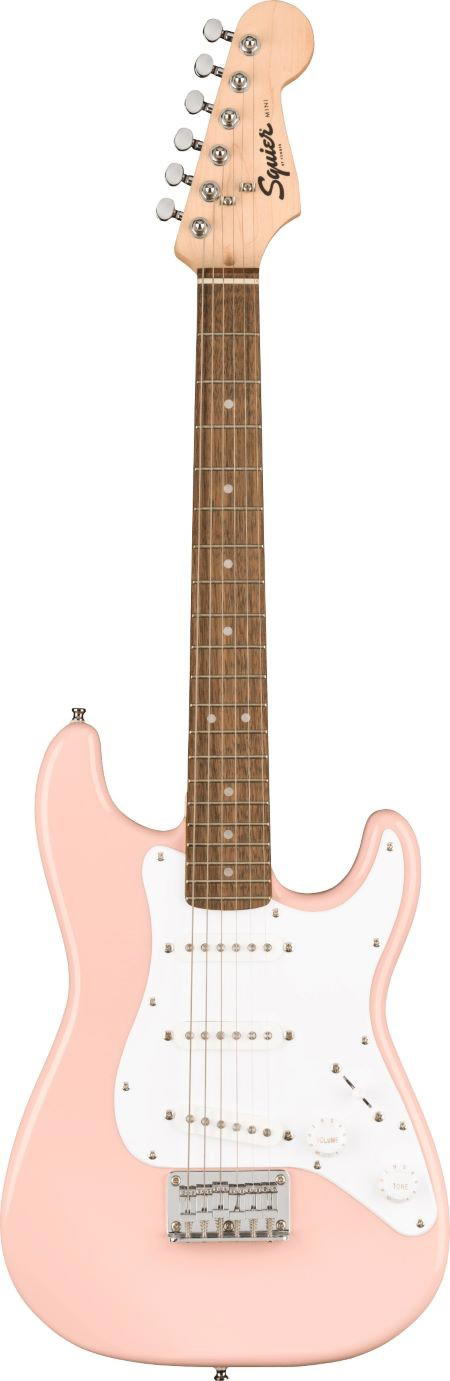 SQUIER MINI STRATO SHELL PINK IL