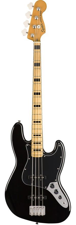 SQUIER CLASSIC VIBE 70 JAZZ BASS NEGRO MN