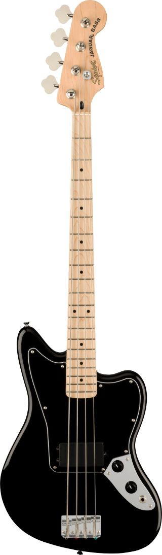 SQUIER AFFINITY JAGUAR BASS BLK MN
