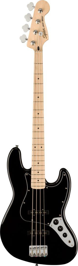 SQUIER AFFINITY JAZZ BASS BLK MN