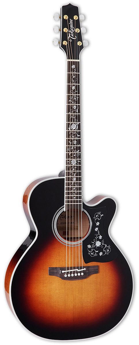 TAKAMINE GUIT AC ELEC TAKAMINE EF450C TT BROWN SUNBURST