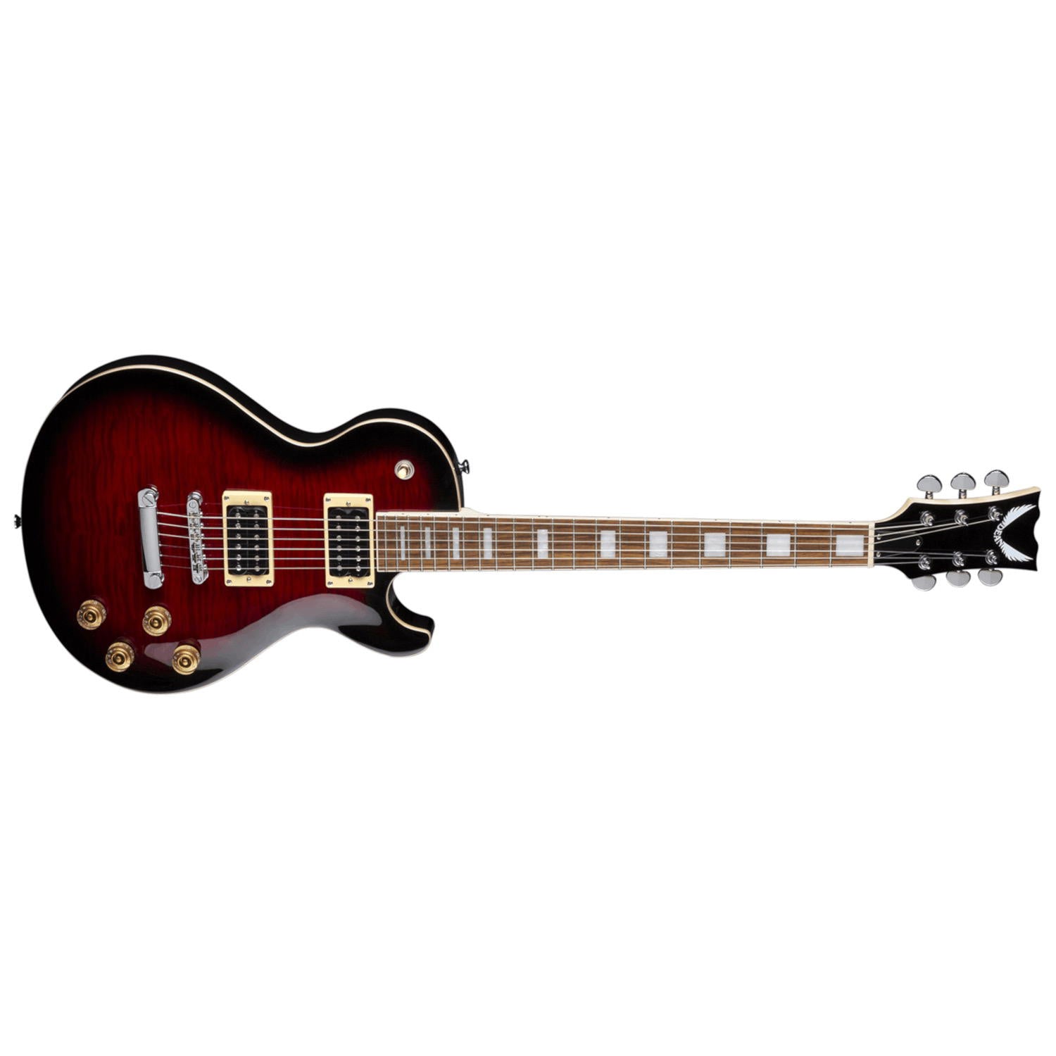 Dean Guitars Guitars Thoroughbred X Flame Top Trans Red