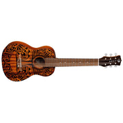 LUNA UKE TRIBAL MAHOGANY 6 STRING BARITONE Ukelele barítono