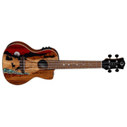 LUNA UKE VISTA DEER CONCERT W/PREAMP & GIGBAG