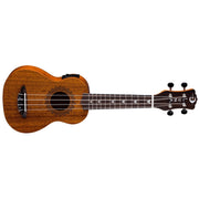 LUNA UKE VINTAGE MAHOGANY SOPRANO W/PREAMP Ukelele Eléctrico Soprano 