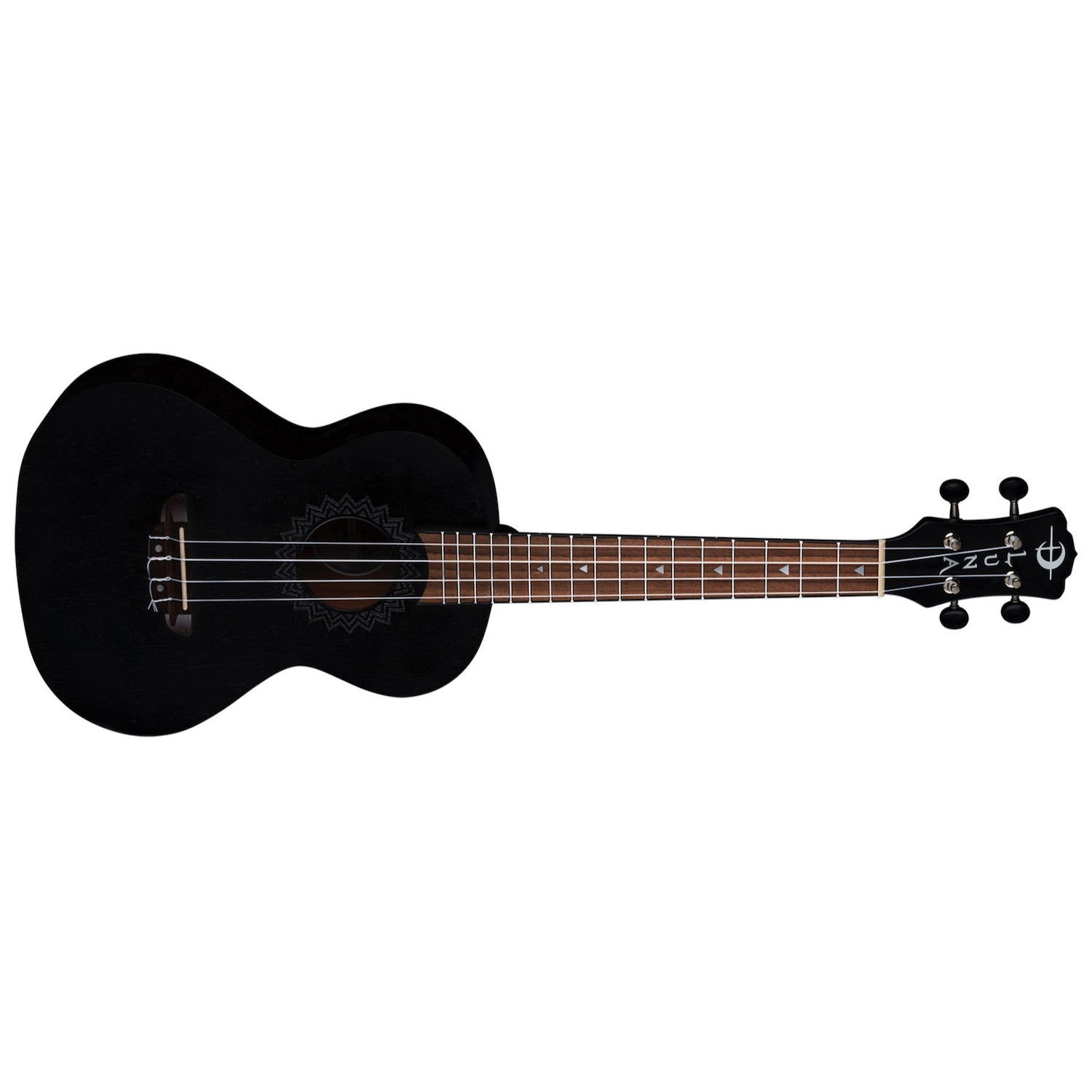 LUNA UKE VINTAGE MAHOGANY TENOR BLACK SATIN Ukelele tenor