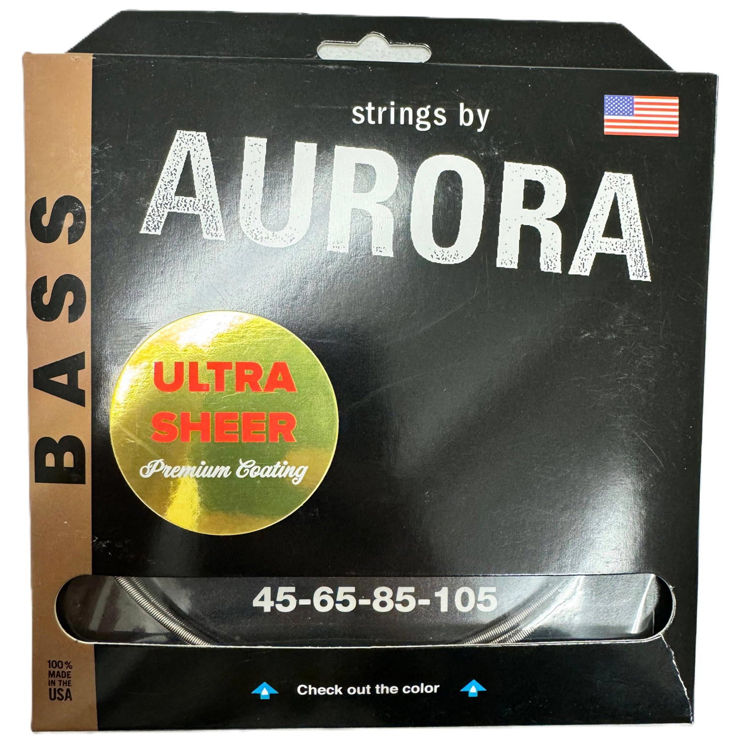 AURORA STRINGS BAJO ULTRA-SHEER CLEAR COAT 45-105