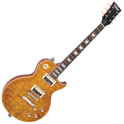 VINTAGE V100 GUITAR - PARADISE FLAMED MAPLE