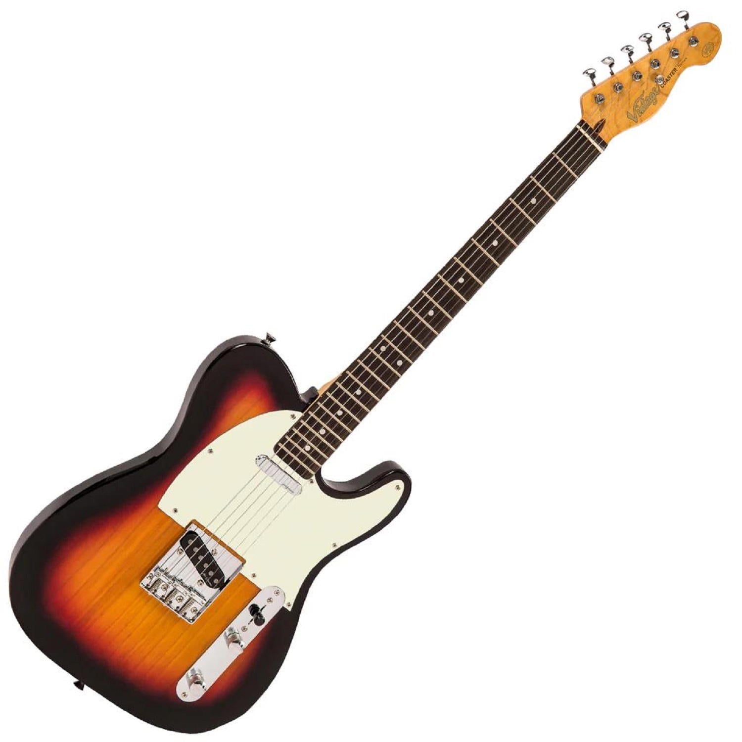 VINTAGE V20 COASTER EL. GUITAR - 3 TONE SUNBURST