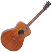 VINTAGE FOLK GUITAR- SOLID TOP-  MAHOGANY SERIES + Soporte Gratis