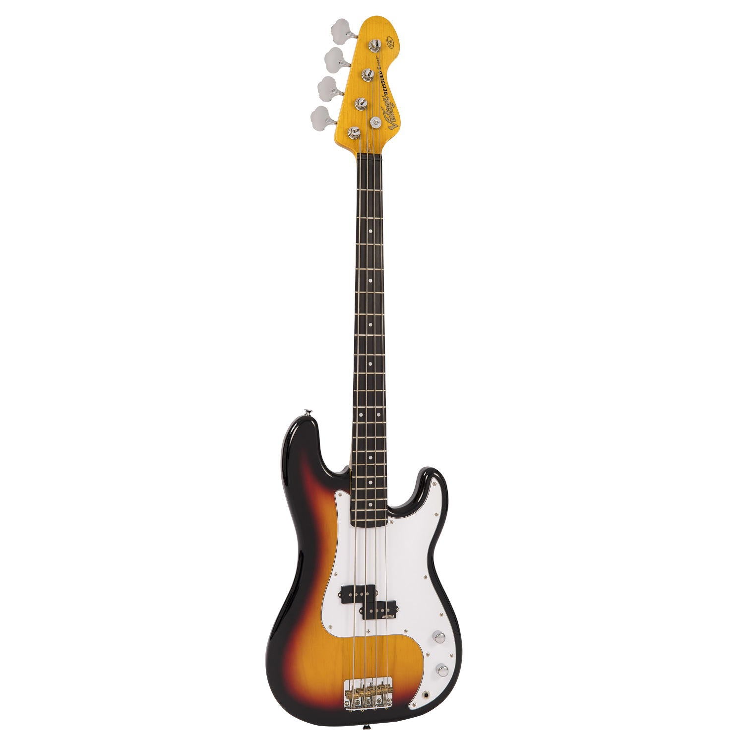 VINTAGE BASS GUITAR- SUNBURST + Soporte Gratis