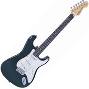 VINTAGE ELECTRIC GUITAR- BLACK + Soporte Gratis