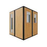 VICOUSTIC VICBOOTH ULTRA CONTROL ROOM NATURAL OAK