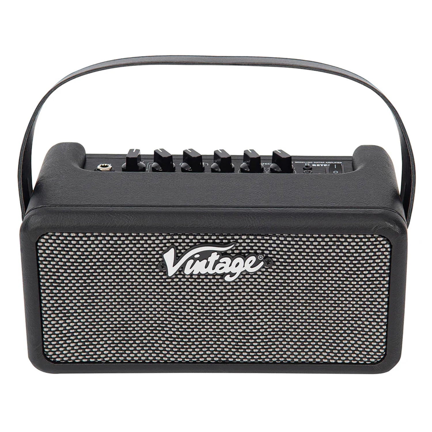 VINTAGE RETRO 15 AMPLIFIER WITH DSP - BLACK