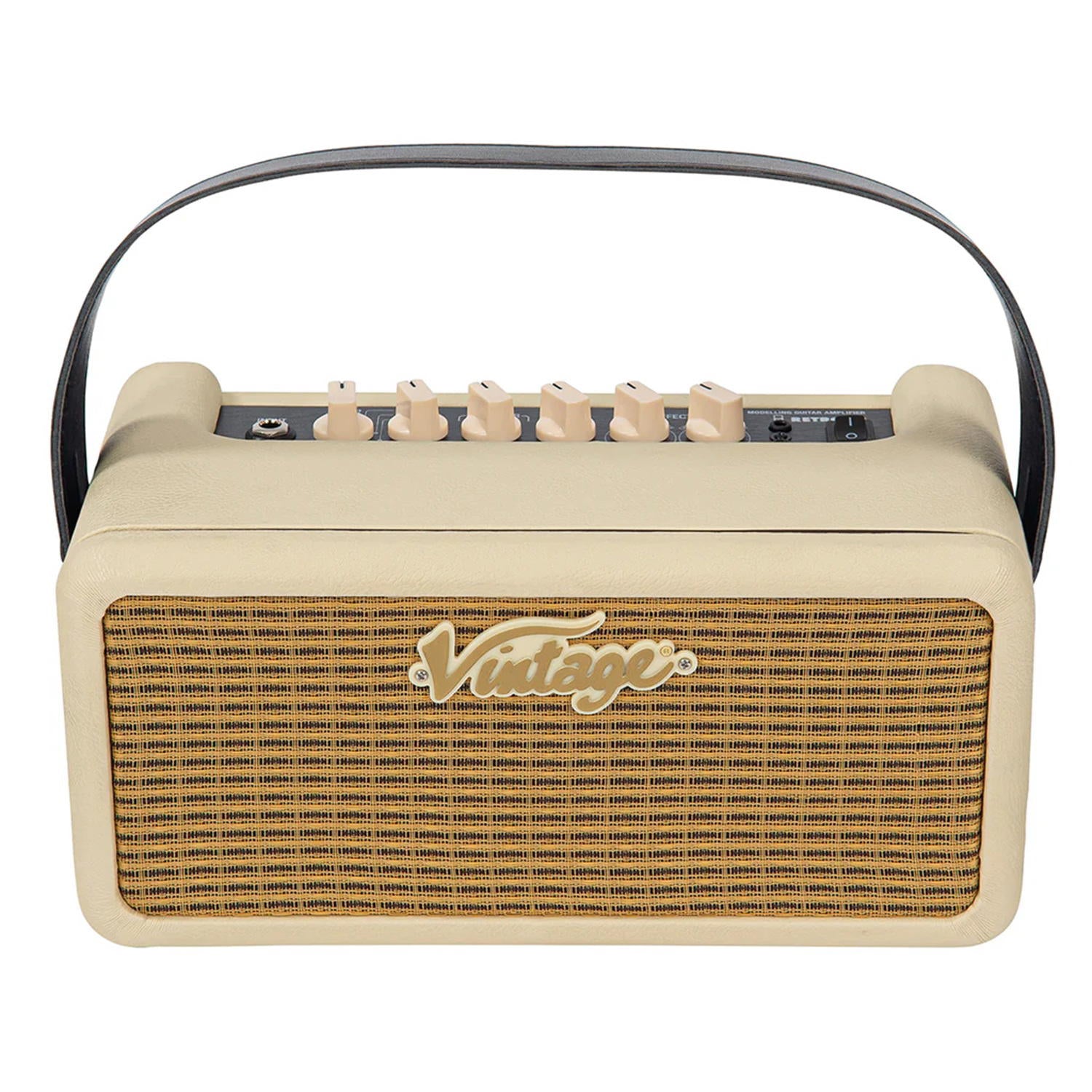VINTAGE RETRO 15 AMPLIFIER WITH DSP - VINTAGE WHITE