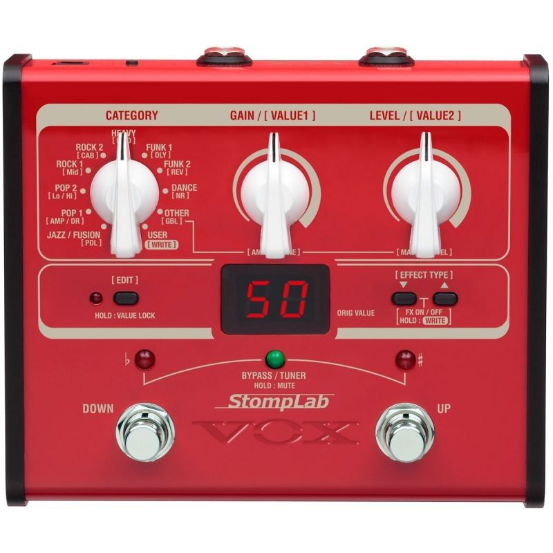 VOX MULTIEFECTOS BAJO VOX STOMPLAB IB 1B SL1B