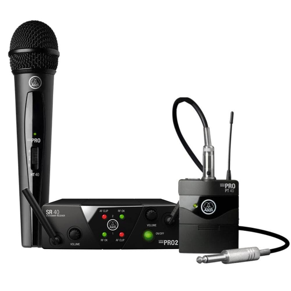 AKG WMS40 Mini2 Mix Set BD US25A/C