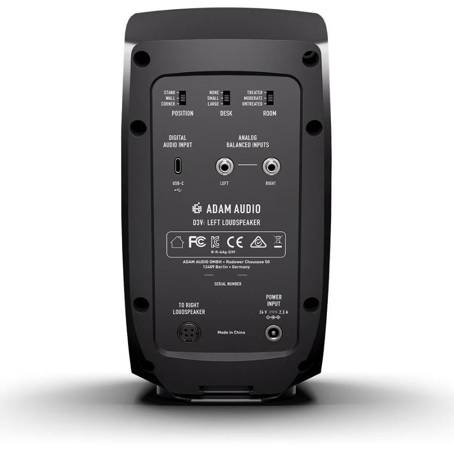 ADAM AUDIO D3V BLACK