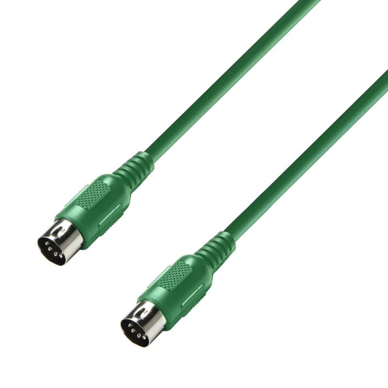 Adam Hall Cable MIDI 1,5m Verde