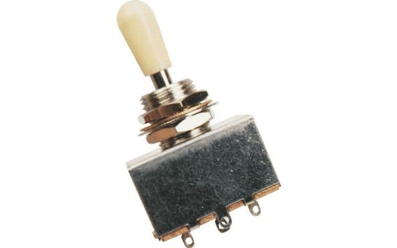 Yellow Parts Switch de 3 posiciones Les Paul - Botenera blanca