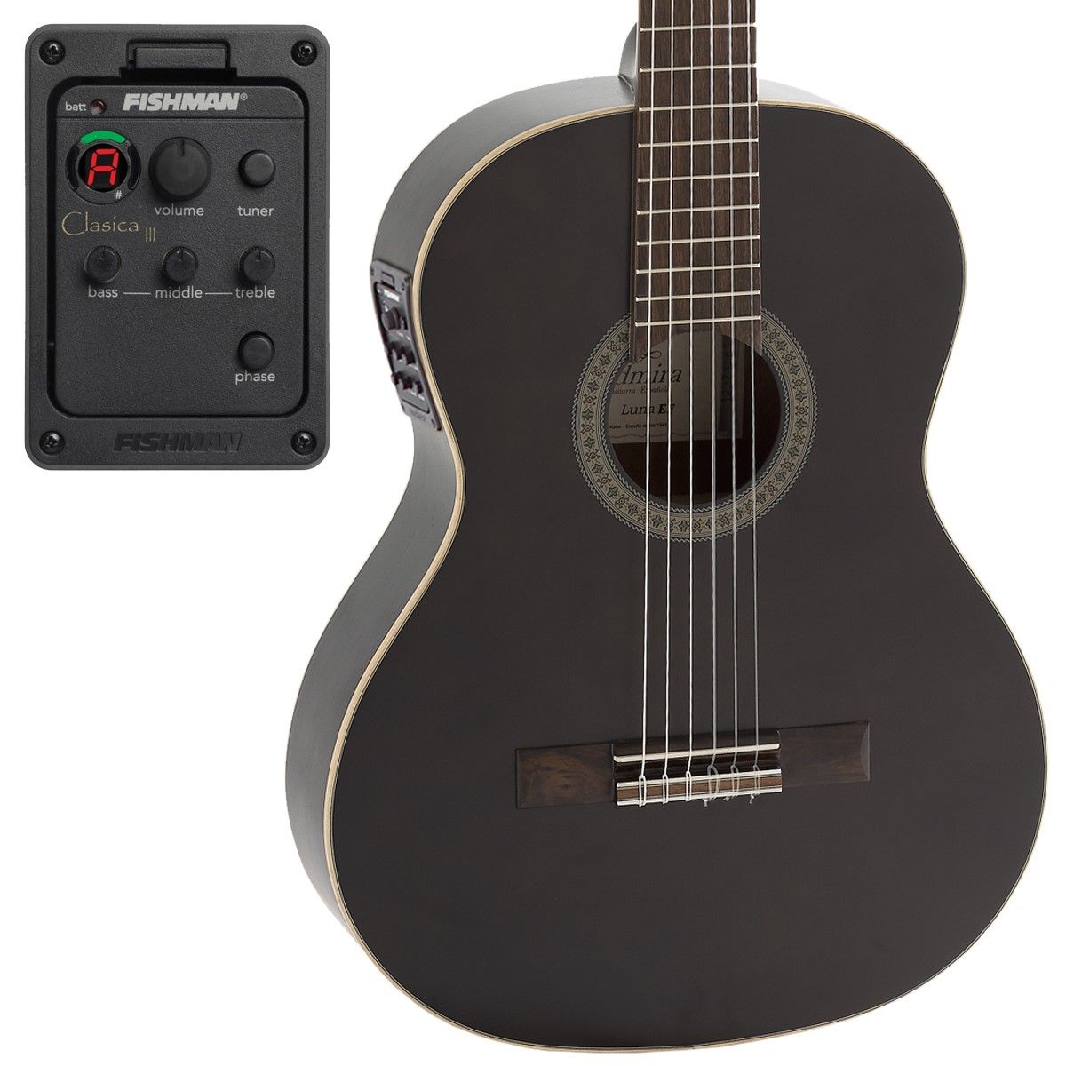 ADMIRA LUNA ELECTRIFICADA FISHMAN SERIE ESTUDIO