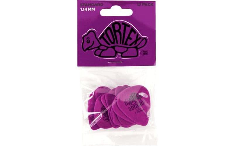 Dunlop Pack de 12 Un. Tortex / Standard - 1,14mm
