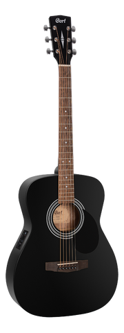 CORT Guitarra Acústica Af510 Bks