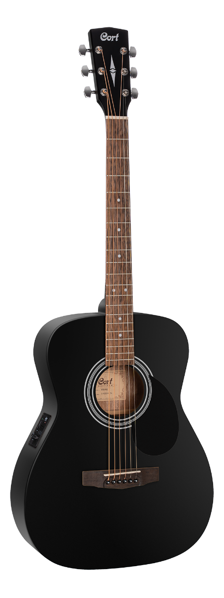 CORT Guitarra Acústica Af510E Bks