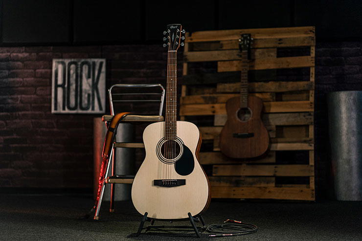 CORT Guitarra Acústica Af510E Op