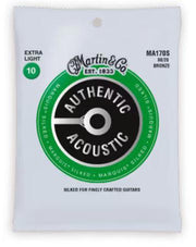 CUERDAS MARTIN AUTHENTIC SILKED BRONZE 80/20 10-47