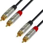 Adam Hall K4TCC0300 2 RCA macho a 2 RCA macho 3 m