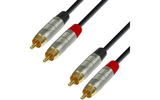 Adam Hall  K4TCC0150 RCA macho a 2 RCA macho 1,5 m