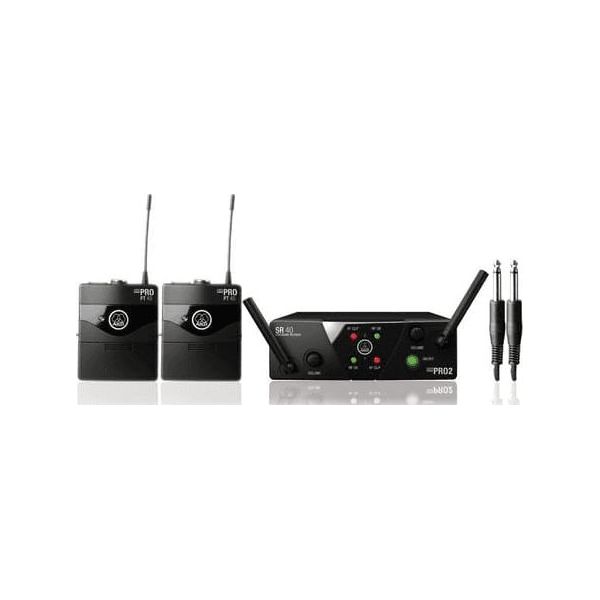 AKG Sistema inalámbrico UHF Instrumental Band US25 B/D