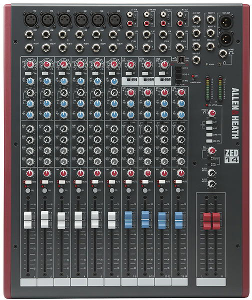 Allen & Heath Zed 14 Mesa de Mezclas